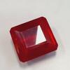 AAA Natural Blood Red Mozambique Ruby Loose Emerald Cut Gemstone 54 Ct z960
