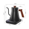 900ml Smart Constant Temperature Electric Kettle Small Portable Travel Kettle Stainless Steel Gooseneck Hand Brewing Coffee Pot