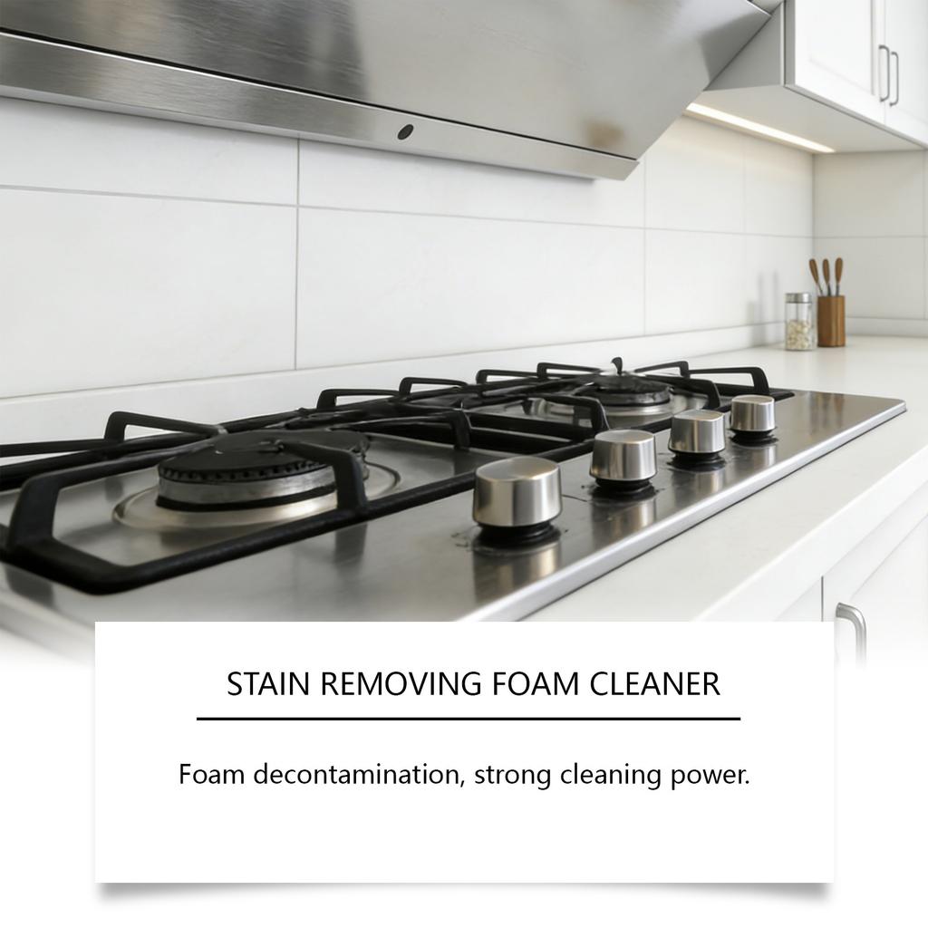 Kitchen Foam Degreasing Cleaner, All-Round Kitchen Cleaning Foam, Multi-Purpose Cleaner Spray, Quickly Remove Oil & Dirt And Free Your Hands 100ML