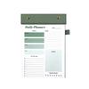 A5 Tearable Study Plan Sticky Notes & Daily Check-In Planner Notebook Pages