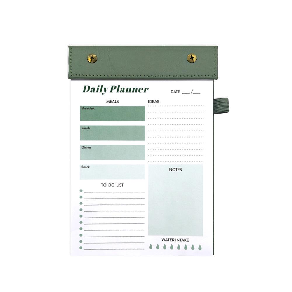 A5 Tearable Study Plan Sticky Notes & Daily Check-In Planner Notebook Pages