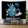 Devil Psychedelic Scene Tapestry Mandala Home Decor Art Tapestry Hippie Boho Tarot Pretty Room Wall Decor