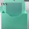 Stationery Box Magnetic File Holder Storage Solid Color Large Capacity Office Organizer Full Size Pocket Wall Hanging