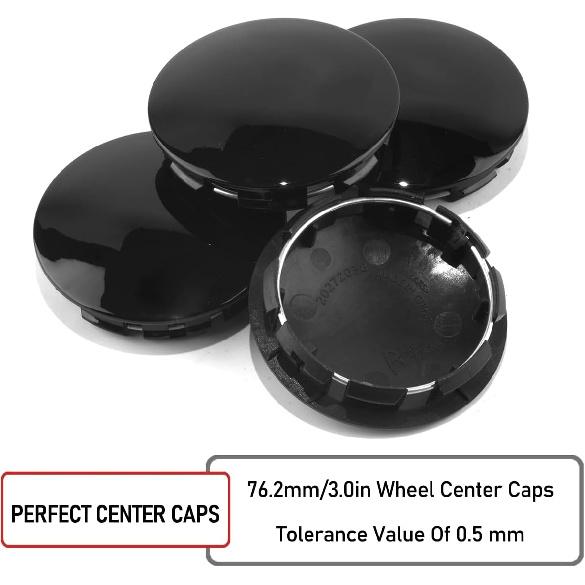 RTrhinotuning 4 PCS 76.2 mm Wheel Center Caps Compatible with 2002-2014 F150 2007-2015 Expedition 2L34-1130, OD: 3 in / 76.2 mm ID: 2.57 in / 65.2 mm