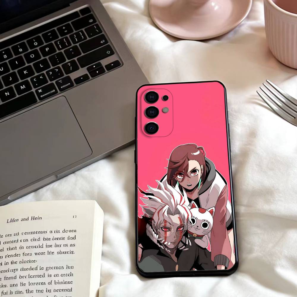 Anime d-DandadanS  Phone Case For Samsung S25,24,23,22,30,21,10,9,Ultra,Plus,Lite,FE,4,5 G Soft Black Case