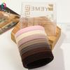 10pcs Thickened Hair Band  Coffee-colored Hair Tie  Cream-tied Ponytail Rubber Band  Simple and Elegant for WomenElasticity Durable  High-end Feel