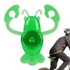 Lobster/Crab Shape LED Bike Rear Light Waterproof Bike Safety Warning Light  Night Cycling