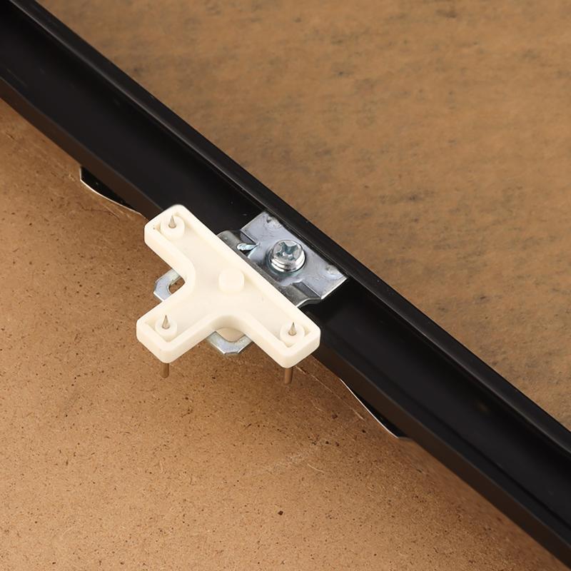 T-Shaped Traceless Nails - Invisible Wall Hooks For Photo Frames, Cards & Clocks | Easy Install, No-Trace Plastic Hooks