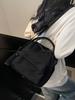Women Casual Crossbody Bag Large Capacity Oxford Cloth Handbag Solid Color Versatile Shoulder Bag Travel Shopping Work Date Bag