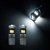 HYUGA LED Light T10 /194/168 6 Chip Map Lamp/Dome Lamp/License Light/Courtesy Lamp/Cargo Light/Luggage Lamp 2835 6SMD White 10pcs