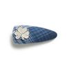 Women's Flannel Check Hairpin - GREYISH BLUE