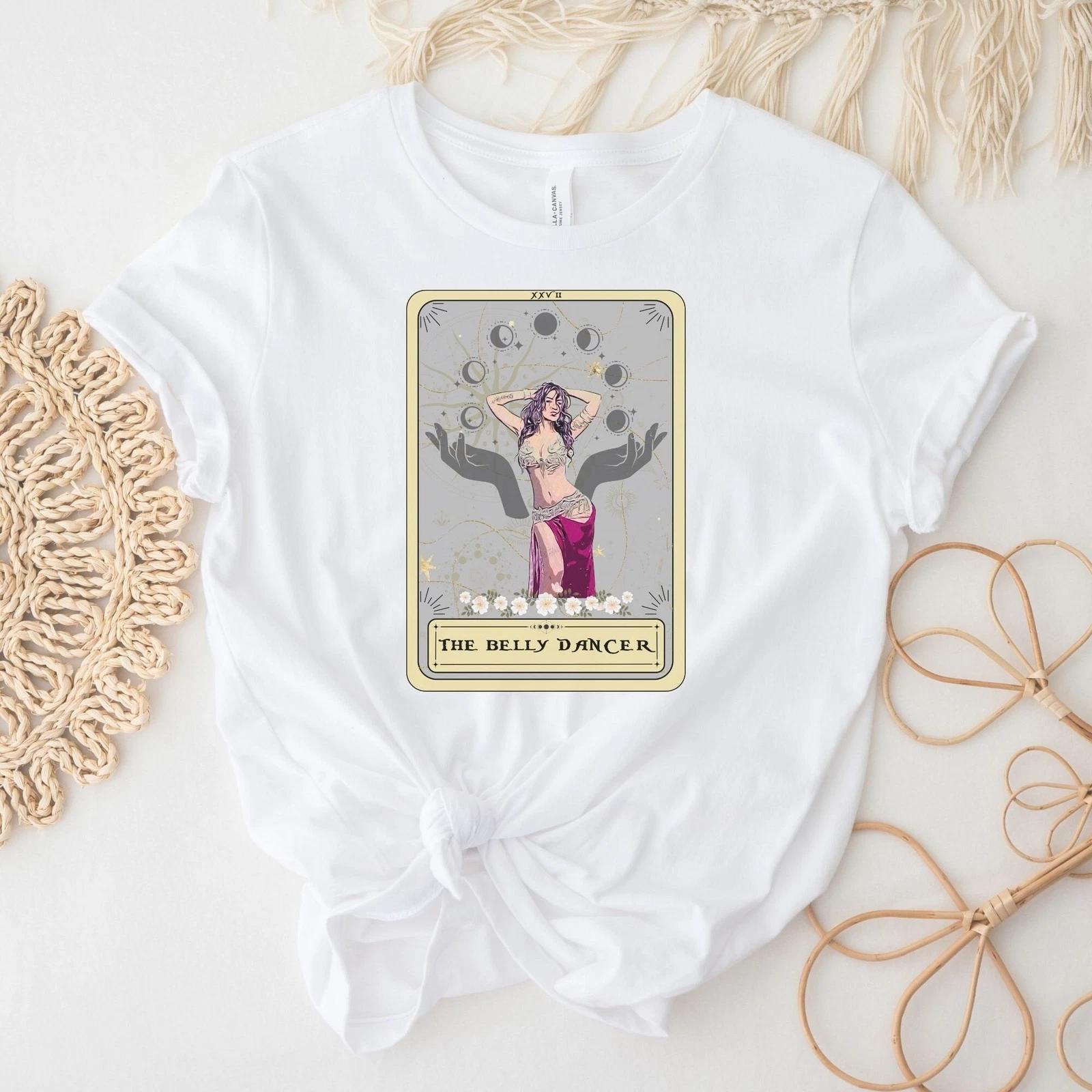 Belly Dance top Tarot Shirt L