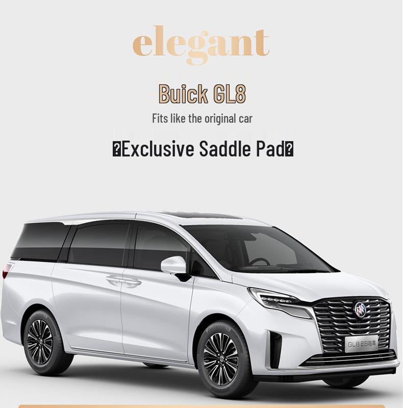 Buick LaCrosse & GL8 Suede Car Seat Cushion - All Seasons Saddle Design