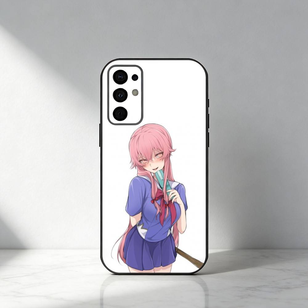 

F-Future D-Diary Гасай Юно Чехол для телефона для Samsung S25,S24,S21,S22,S23,S30,Ultra,S20,Plus,Fe,Note,5G Черный чехол Samsung S21plus