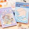 10 In 1 Landscape Sticker Book DIY 3D Stickers Scene Set Cabin Scene Decorative Decals  Kid Toy