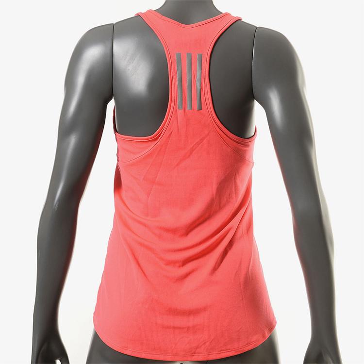 Adidas Otr Tank Running Vest Women Tops Black Fluorescent-Red DQ2609