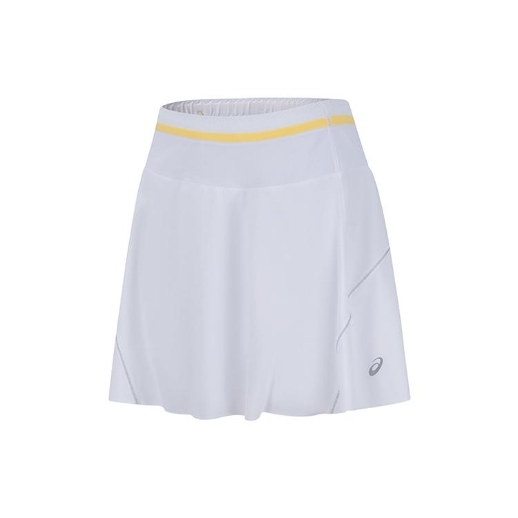 Asics Двухслойная влагоотводящая быстросохнущая эластичная спортивная юбка с отражающими элементами для женщин 2012D523-100 L