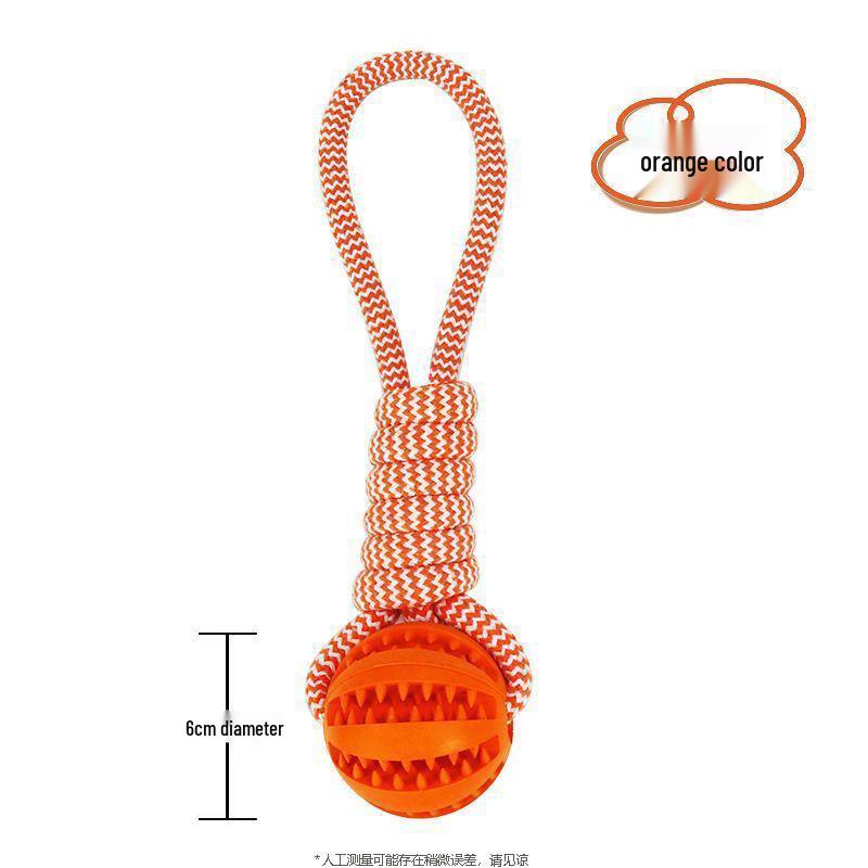 Interactive Dog Toy Set: Durable Tug-of-War and Chewing Ropes for Teeth Cleaning