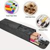 Large Capacity Wrapping Paper Organizer Oxford Fabric Tear Resistant with Tool Pockets for Household Storage