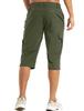 Men's Breathable Waterproof Cropped Pants for Jogging, Work, Cycling, Biking, and Loungewear, Sizes OD-L