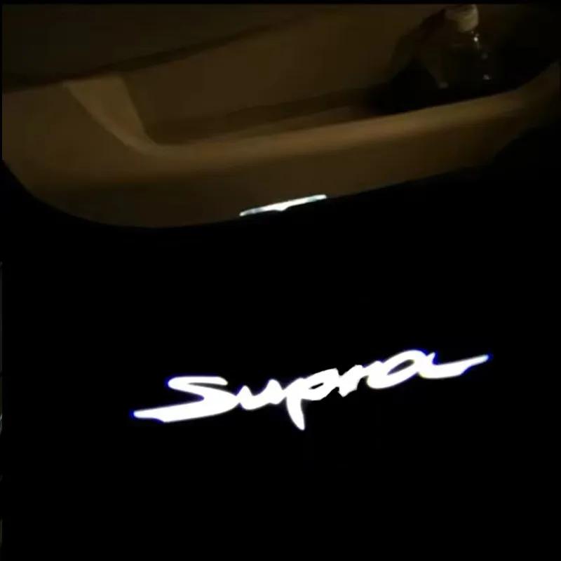 Car Door LED HD Welcome Courtesy Shadow Projector Lamp Logo Light for Toyota GR YARIS Sports CROWN COROLLA REIZ Auto Decorative