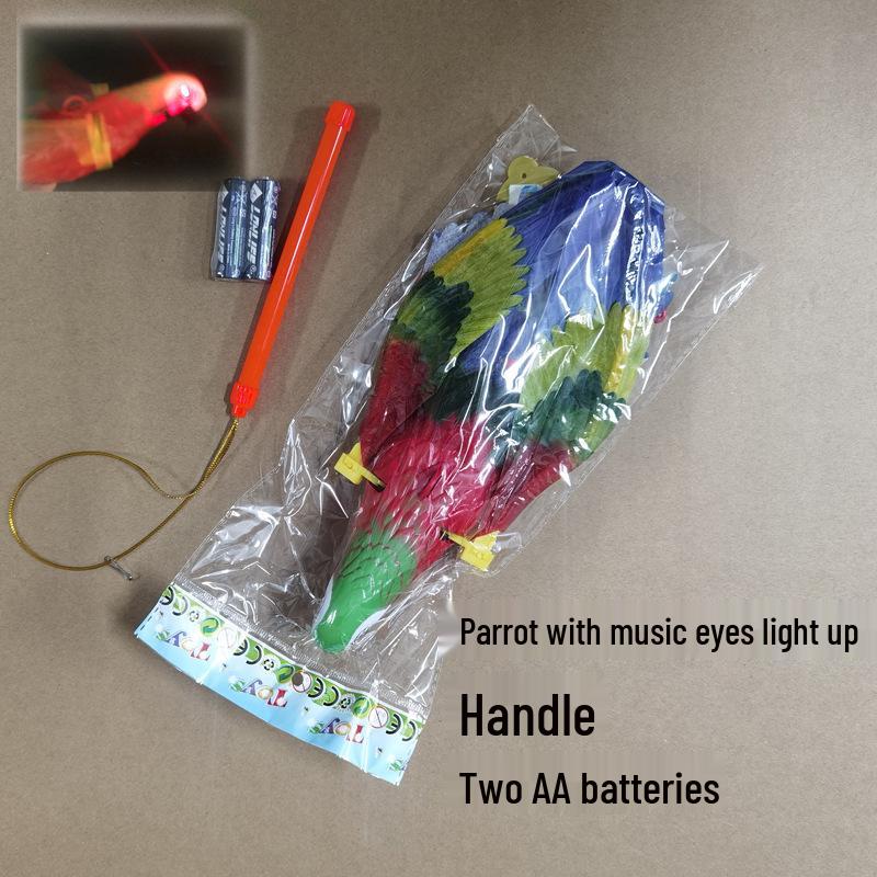 Telescopic Pole Electric Flying Bird Toy - Eagle Design
