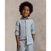 Boys  Striped Linen Shirt 2 7 Years  Cwpowovb6820658999 
