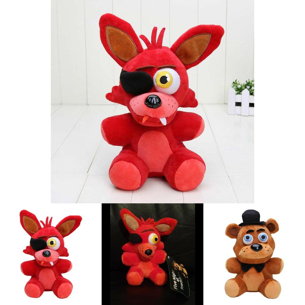 Adorable Peluche de Five Nights At Freddy's Oso Zorro Bonnie Dorado Para Niños Decoración del Hogar