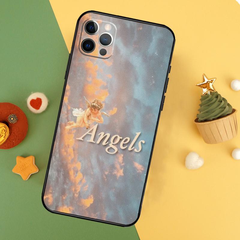 Renaissance Angels Phone Case For iPhone 17 17Air 16 15 14 13 11 12 Pro Max 12 13 Mini 16E Shockproof Cover