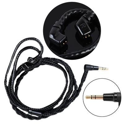 8-żyłowy kabel słuchawkowy z miedzi beztlenowej MMCX/2PIN/QDC Złącze słuchawkowe do słuchawek KZ Earbuds BL-03