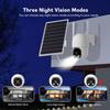 CamHiPro Solar-Powered PTZ Dome Camera: Low-Energy European & American Version