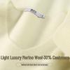 Women's 30% Cashmere Blend V-Neck Pullover Sweater