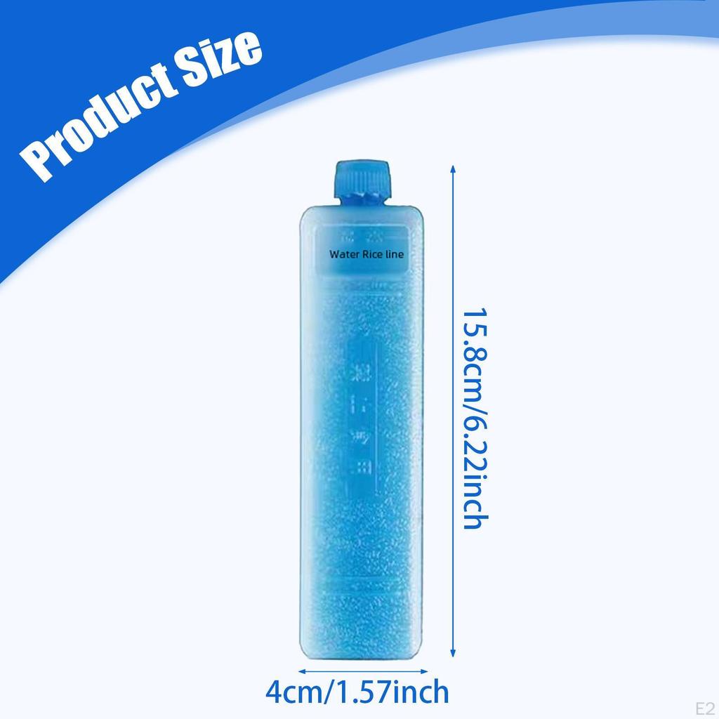 4x Ice Blocks Brick Packs Convenient for Bags Freezer Fishing Picnic