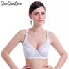 2023Women Sexy Underwear Lingerie Ultrathin Cotton Lace Bra Deep V Push Up Brassiere Breathable