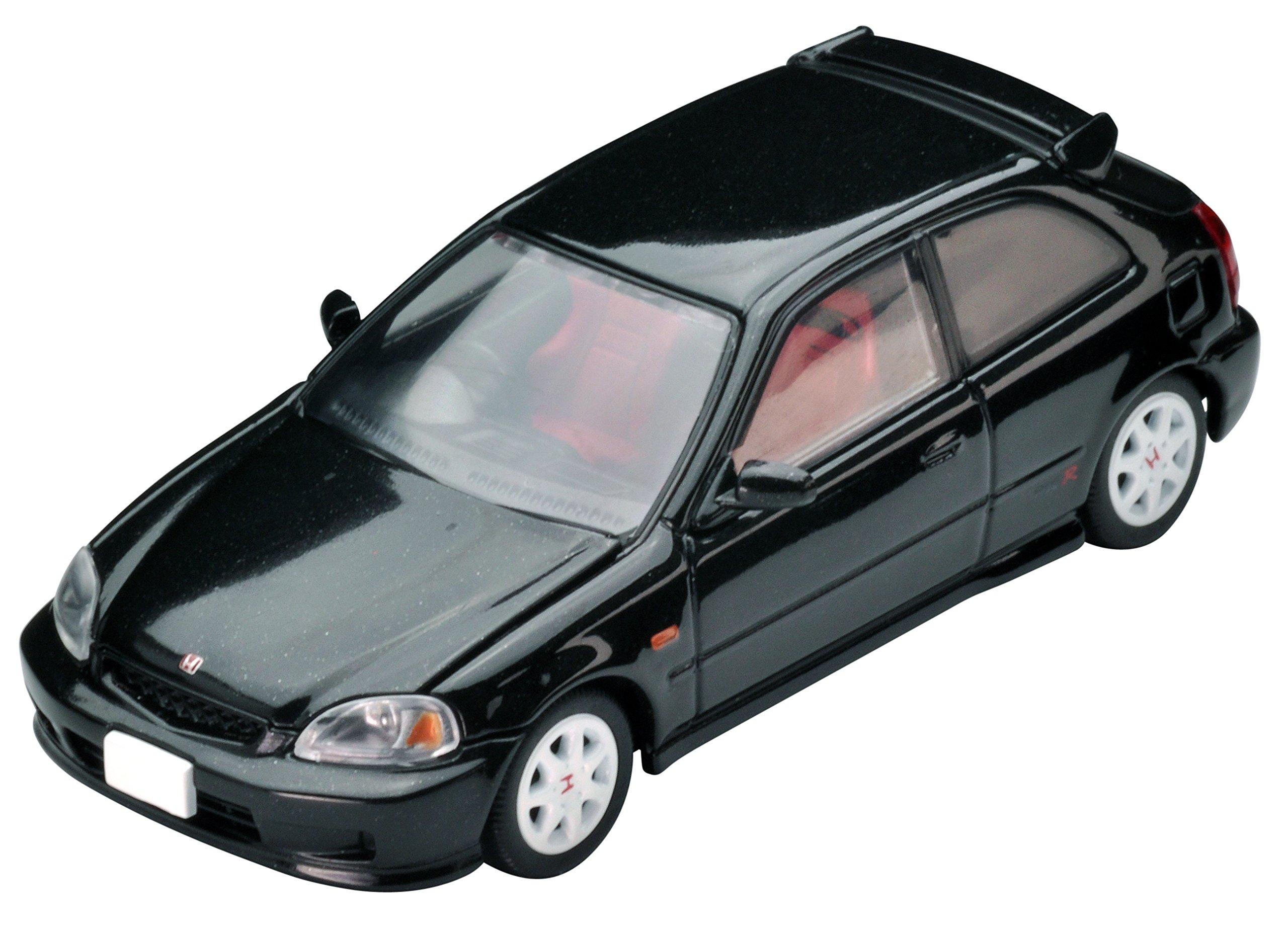 

Масштабная модель Tomica Limited Vintage Neo Honda Civic Type R 1999 года выпуска Готовое изделие 1/64 LV-N165b (черный) - чёрный
