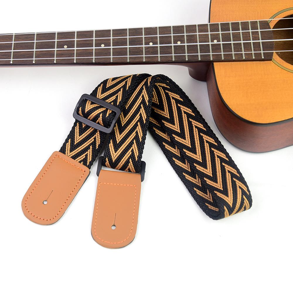 Child's Thickened Woven Ukulele Cross-Body Strap - Special Instrument Shoulder Strap