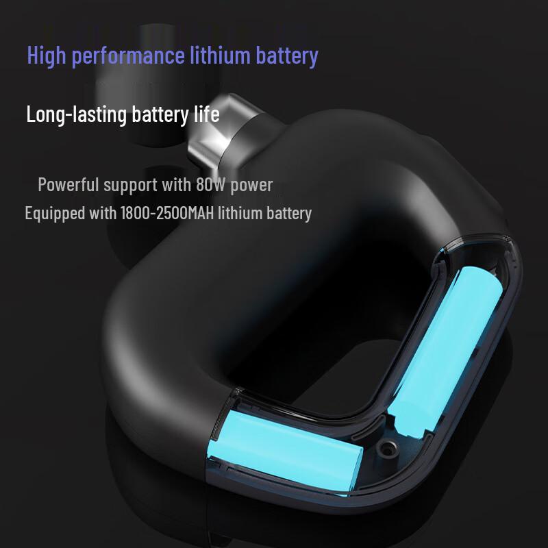 Portable High-Power Rechargeable Percussion Massage Gun