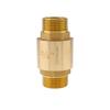 Practical Sturdy Brass Check Valves 3/4 Inch Male To Female One Way Horizontal In Line Spring Design for Well Pump Tank