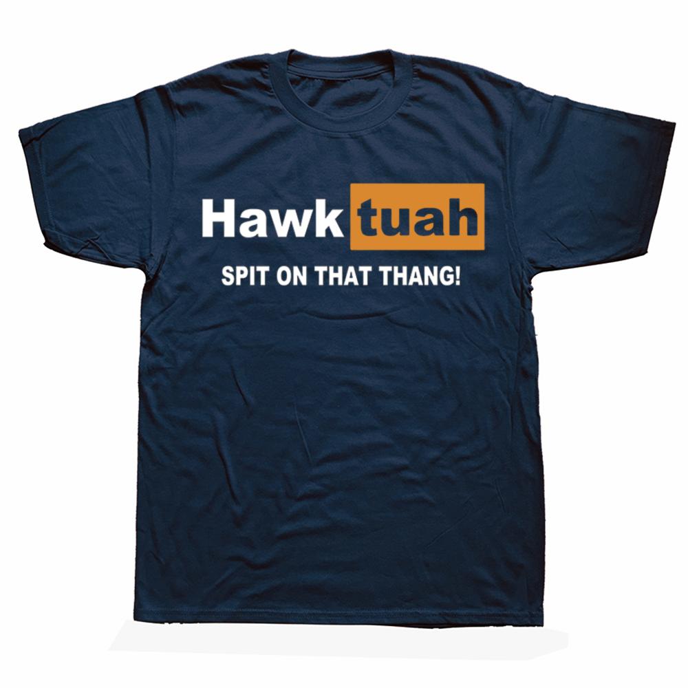 Hawk Tuah Spit On That Thing T Shirt Funny Meme Print Tshirt Men Women Casual Cotton Oversized Short Sleeve T-shirts Streetwear