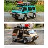 1/24 Mitsubishi Delica Mini Off Road VAN RV Alloy Car Model Sound and Light Children's Toy Collectibles Birthday Gift