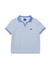 20TH HOLE Striped String Collar T-Shirt Women [Sky]