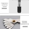 40 PC Tap Die Set Professional Hand Tools for Thread Repair Includes Tap Wrench