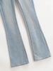 Hot Girl Low-Rise Slimming Butt-Lift Micro-Flare Slim-Fit American Style Jeans