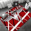 Classic Hard Rock Band V-Van Halens Floor Mat Soft Thickened Flannel Door Mat Non-Slip Living Room Rug Home Decor