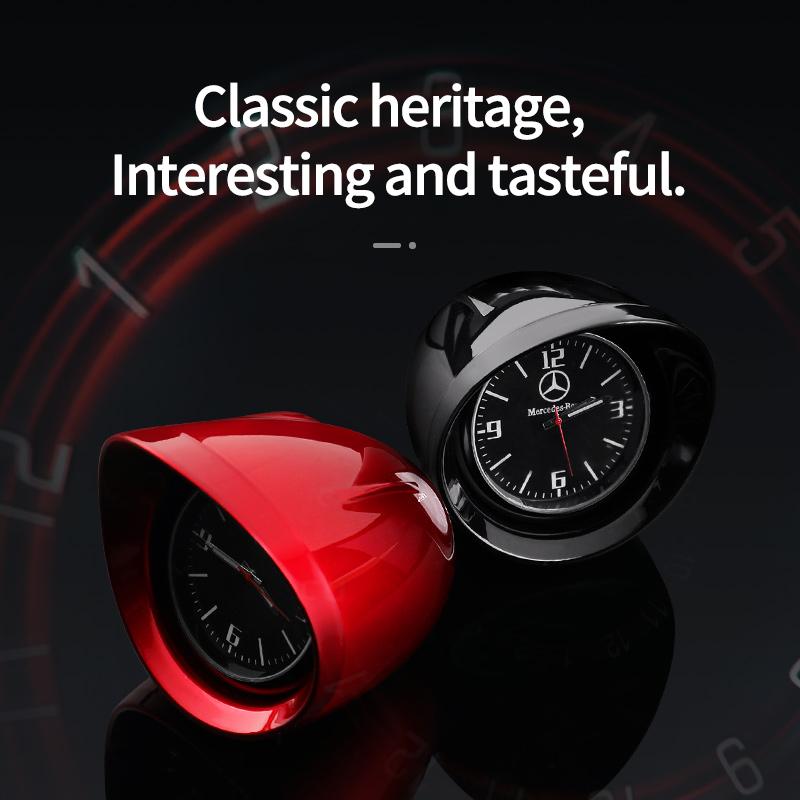 Suitable for Citroen C1 C2 C3 C4 C5 C6 C8 C4L DS3 DS4 DS5LS DS6 Car Decoration; Car Dashboard Time Display Clock Accessories