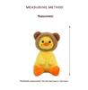 Cuddly Yellow Duck Doll Plush Toy and Pillow