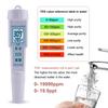 Digital PH Meter Tester 4 in 1 TDS EC Temp High Accuracy Pen Type Tester Water Quality Tester Fit for Pools Lab Drinking