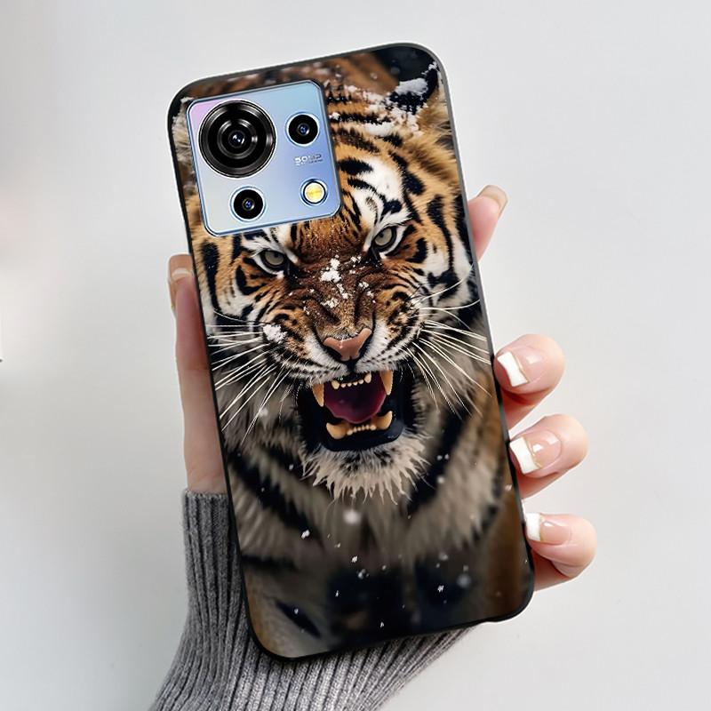 For ZTE Blade V50 Vita Case Black TPU Silicone Luxury Cute Cool Flower Phone Cases for Blade V 50 Vita V50Vita Bumper Soft Cover