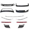 Tiguan L 2017-2021 Front & Rear Bumper Trim Kit with Reflectors