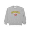 Levis X The Simpsons Collaboration Letter Print Cartoon Pattern Pullover Sweatshirt Men Sweatshirt Gray A2056-0001